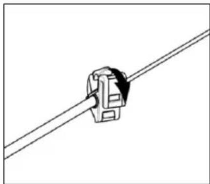 Pure electrical circuit lines without any symbols
