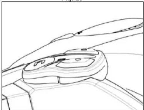Line drawing of a mechanical component or tool with no visible text or symbols