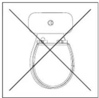 Simple line drawing of a toilet with no text or symbols