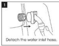 Khind WM120B - Water Inlet Filter Net - 1