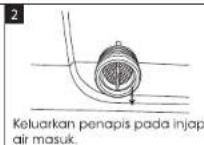 Khind WM120B - Penapis Air Masuk - 2