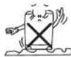 Khind WM120B - Place The Washing Machine on The Flat and Solid Ground - 3
