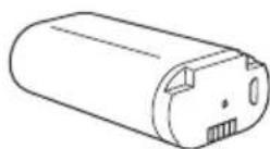 Diagram of two electronic devices with a USB port and an arrow indicating a connection (no text or symbols present)
