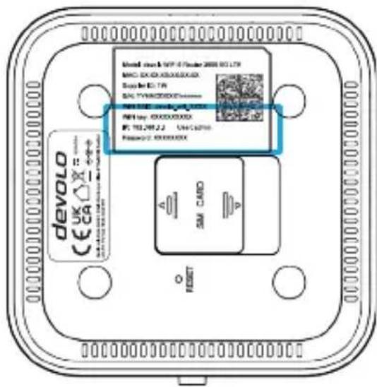 DEVOLO WiFi 6 Router 3600 5G LTE - Wijzig uw apparaatinstellingen - 1