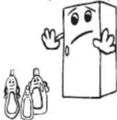 Cartoon illustration of a smiling baby bottle and two baby pills (no text or symbols)