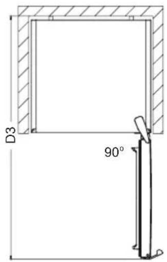 D3 90°