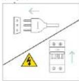 CANDY CA6 P5B3HTX - Byte av sidoglödlampa: - 6