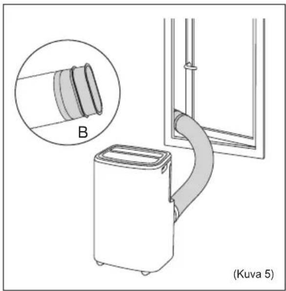 ELECTROLUX EXP38U340HW - Kuuman ilman poistaminen - 5