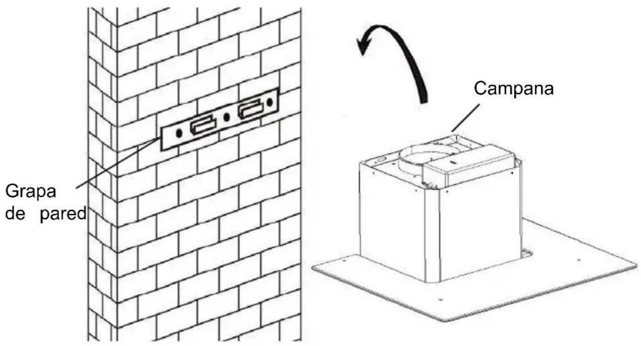 Grapa de pared Campana