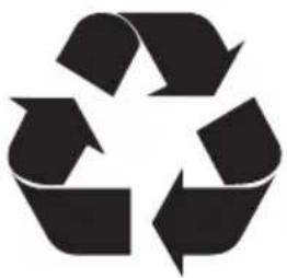Recycling symbol with three arrows forming a triangle (no text or labels).