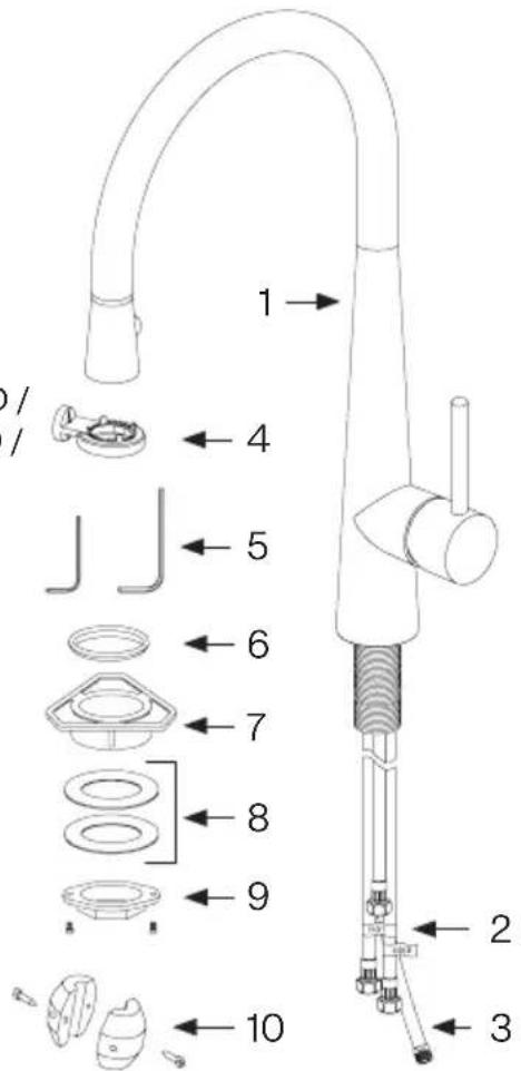 FRANKE STL-BR-304 - STL-BR-304 / IBK / GLD - 2