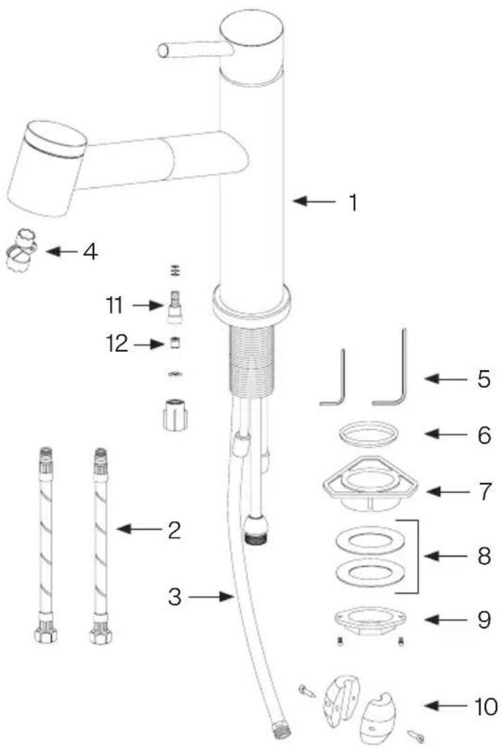 FRANKE STL-BR-304 - STL-PO-304 / IBK / GLD - 1