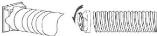 Diagram showing a coiled spring with a side view of its end (no text or symbols present)