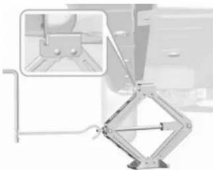Mechanical linkage assembly with a bracket and mounting bracket, shown in technical view (no text or symbols)