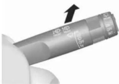 Close-up of a handheld electronic device with an arrow pointing to its top section (no visible text or symbols)