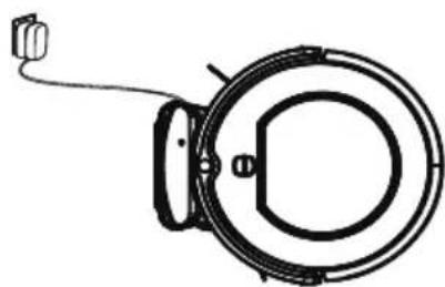 Simple line drawing of a camera lens assembly with no text or symbols