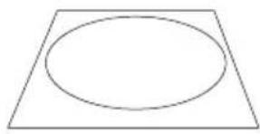 Simple geometric diagram showing an ellipse inscribed in a rectangle (no text or symbols)