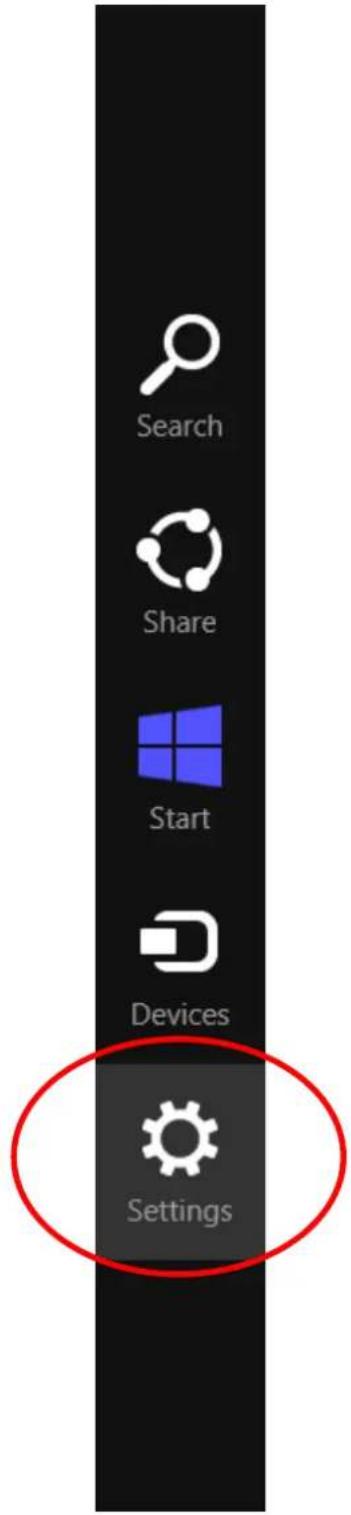 Search Share Start Devices Settings