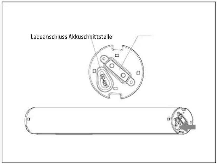 Ladeanschluss Akkuschnittstelle
