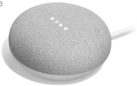 Close-up of a spherical electronic device with mesh grille and indicator lights (no visible text or symbols)