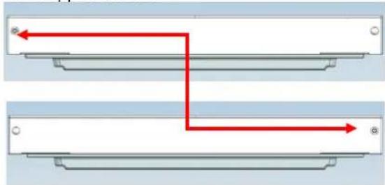 Pure electrical circuit lines without any symbols