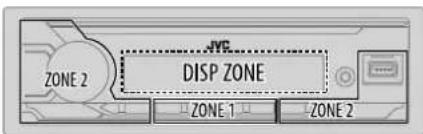 ZONE 2, DISP ZONE, ZONE 1, ZONE 2