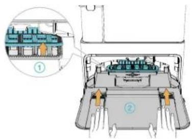 Yeedi CC OMNI PRO - Relevez le racloir et installez la base détachable. - 1