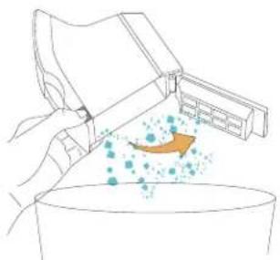 Yeedi CC OMNI PRO - Entretien / 3.2 Corbeille et filtre lavable - 3