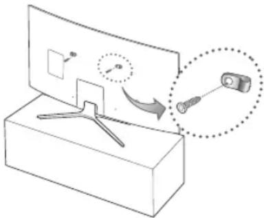 SAMSUNG UE49KU7500U - Conseils pour éviter toute chute du téléviseur - 1