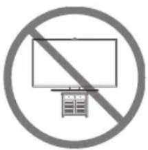 SAMSUNG UE49KU7500U - Précautions de sécurité : fixation du téléviseur au mur - 1