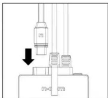 Pure mechanical assembly diagram without any text, numbers, or symbols