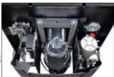 Interior view of a mechanical device with internal components (no visible text or symbols)