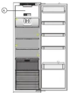 INDESIT INS 9012 - Demontarea sertarelor - 1