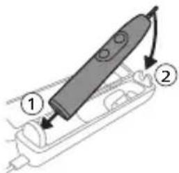 PHILIPS Sonicare 6500 Series HX7411 - Lading ved hjelp av reiseetui - 1