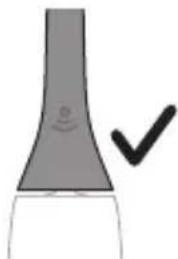 PHILIPS Sonicare 6500 Series HX7411 - Zakładanie końcówki - 2