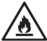 LG GBB92MBB3P - Risk of Fire and Flammable Materials - 1