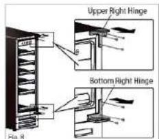 Upper Right Hinge Bottom Right Hinge Fig. 8