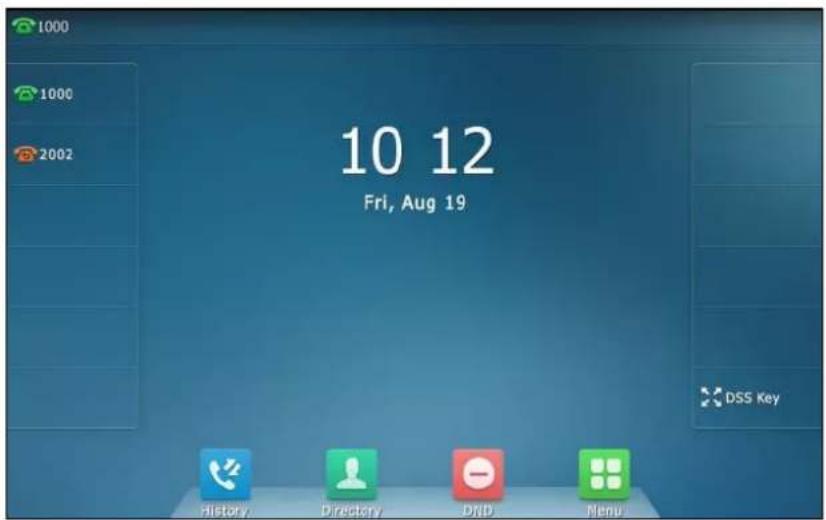 10 12 Fri, Aug 19 DSS Key History Directory DVD Menu