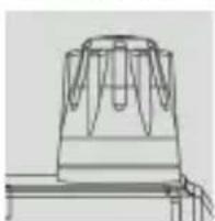 ALBRECHT Tectalk Duro XS - Bouton Allumer/Éteindre/Réglage du volume - 1