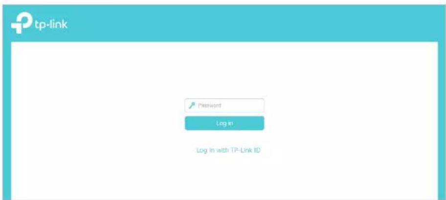 tp-link Password Log in Log In with TP-Link ID