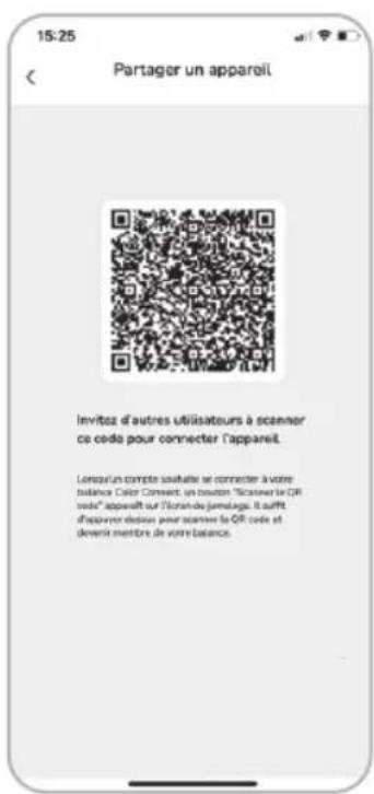 Partager un appareil Invitz d'autres utilisateurs à scanner ce code pour connecter l'appareil. Lorsay un compte caschette se connecter à votre balance Color Comment, un bouton "Ricsser le QR code" appeût sur l'Horde du gemalage. Il suffit d'appaver destinir pour connecter la QR code et devenit membr…