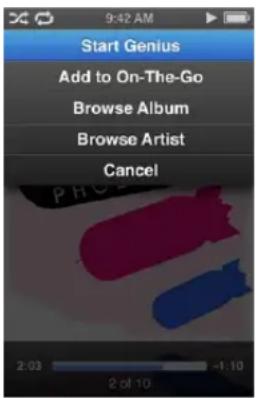 9:42 AM Start Genius Add to On-The-Go Browse Album Browse Artist Cancel 2:03 2 of 10 -1.10