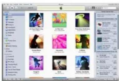 Screenshot of a macOS Finder window displaying a grid of image thumbnails with titles like 'All the Big Bang', 'In The Big Bang', and 'Top 100'.