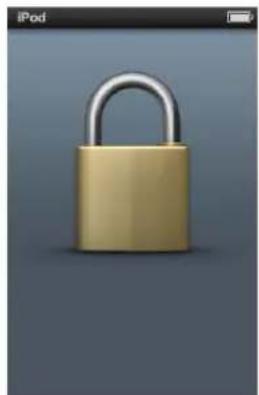 Golden padlock icon on a gray background (no text or symbols)