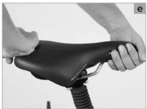 Close-up of hands performing a seated leg lift exercise using a resistance band (no text or symbols visible)