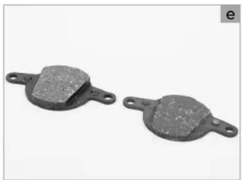 Two mechanical brake components with flanged ends and mounting holes, shown against a plain background (no text or symbols)
