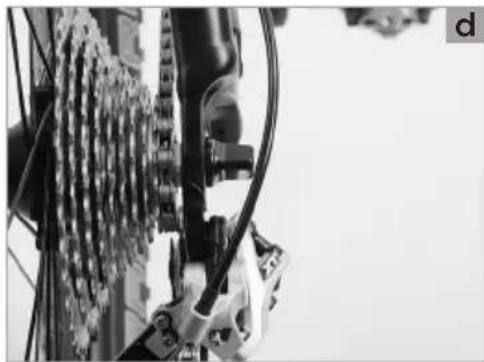 Close-up of a bicycle's wheel and gear assembly (no visible text or symbols)