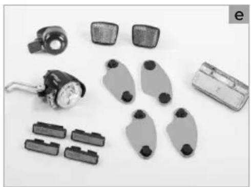 Collection of automotive brake calipers and components laid out on a white surface (no text or symbols visible)