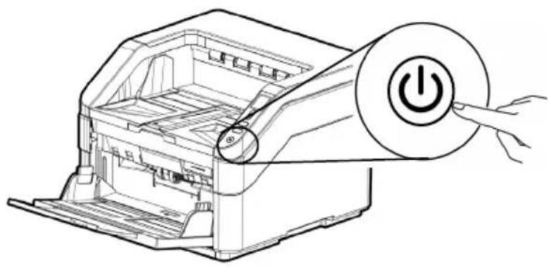 AVISION FT-2004H - Connecter le câble d'alimentation - 2