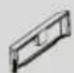 Simple line drawing of a diagonal line with a small notch at the end (no text or symbols).